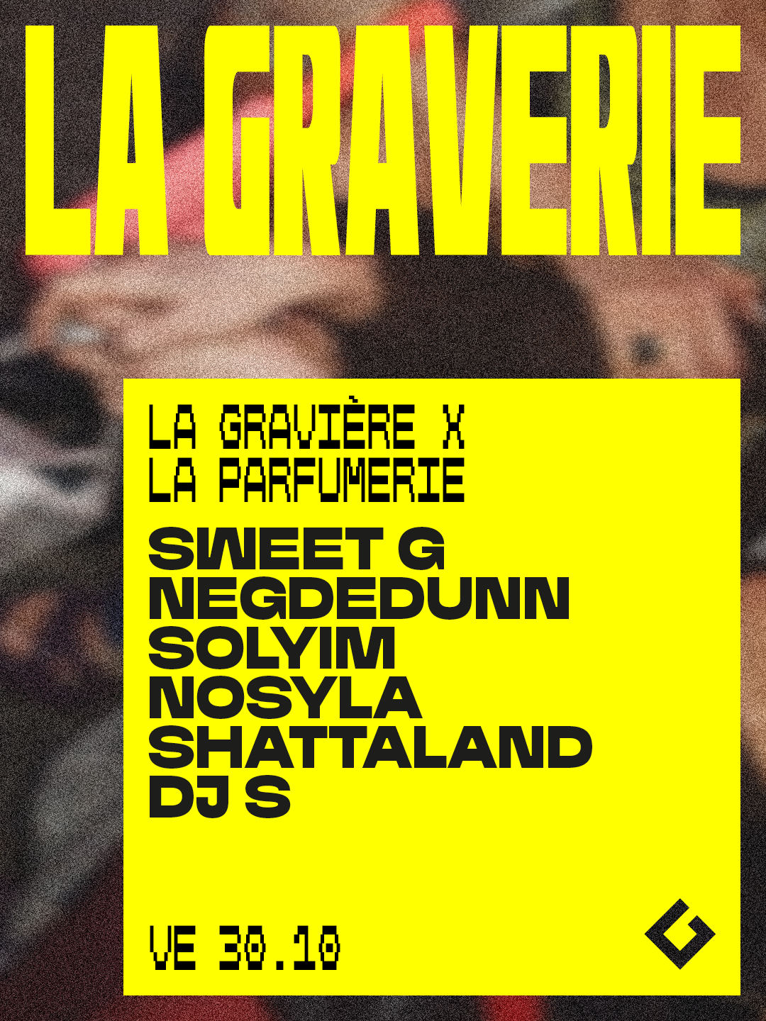 LA GRAVERIE — official event poster